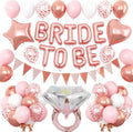Rose Gold Bachelorette Party Decorations, Bride To Be Bridal Shower Balloons by Dagelar