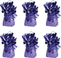 Beistle Metallic Wrapped Balloon Weight – 6 Pack, Lavender Purple Balloon by Beistle