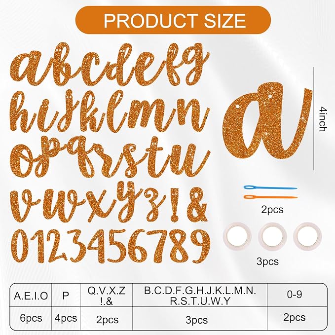 BEISHIDA 116 PCS A-Z DIY Letter Banner Kit Make Your Own Banner，Including 111 - Image 2
