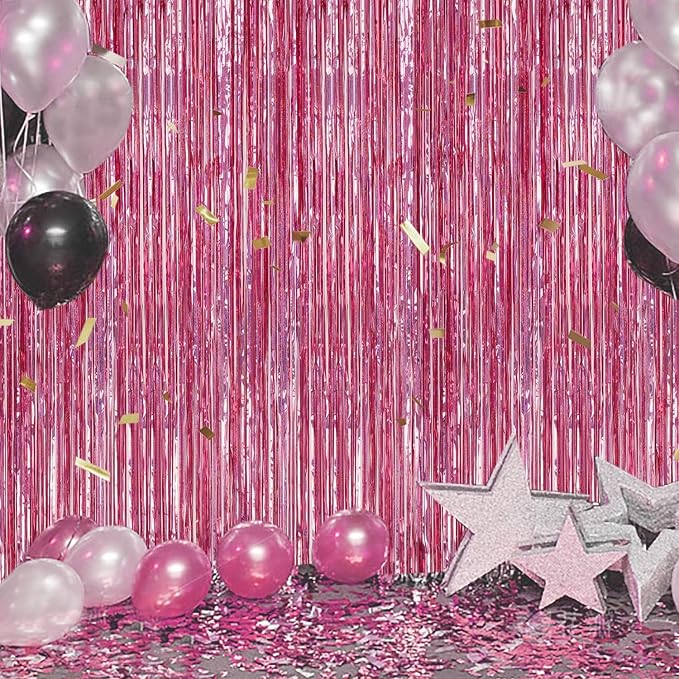 DECOCKRAT 3 Pack Foil Fringe Backdrop - Image 5