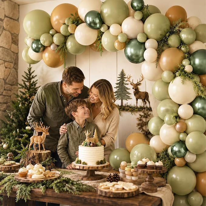 Avocado Green Balloons - Image 7