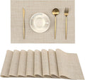 Leetaltree Beige Placemats Set of 8 by Leetaltree-ArtatEveryTable