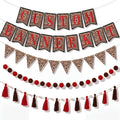 SmoothNovelty 139 Pcs Felt DIY Custom Banner Kit Include 104 Letters 18 by SmoothNovelty