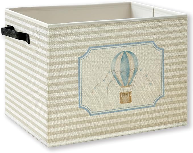 Hot Air Balloon Nursery Foldable Storage Bins Box by KSDUT