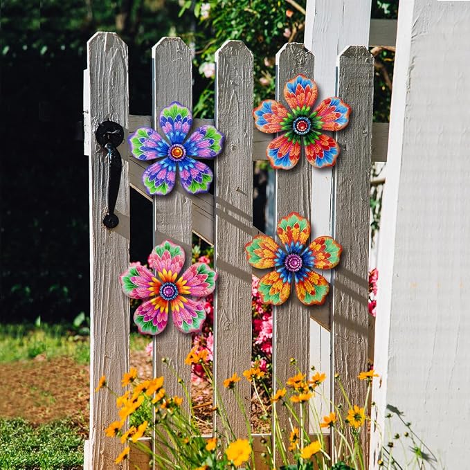 Giyyomtr Metal Flowers Wall Decor - Image 2