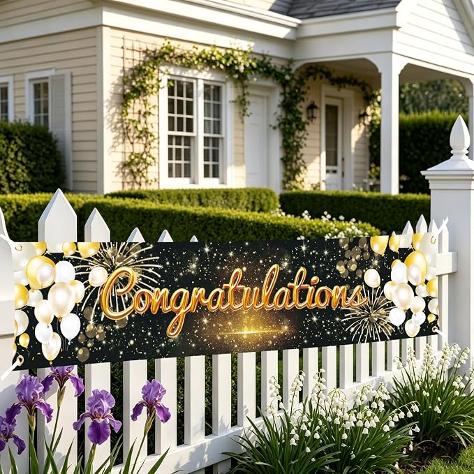 Congratulations Banner Congratulations Decorations We Are so Proud of You - Image 5