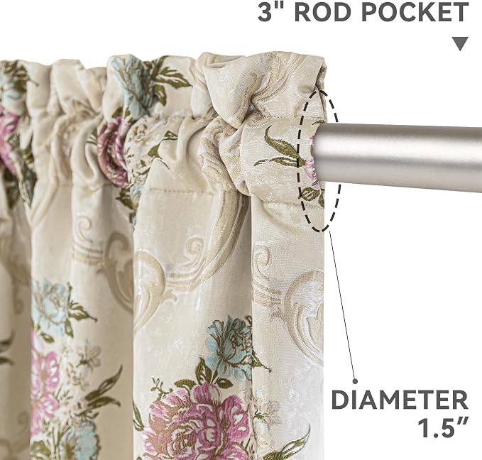 Loom and Mill European Floral Curtains - Image 5