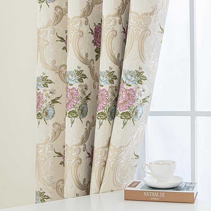 Loom and Mill European Floral Curtains - Image 2