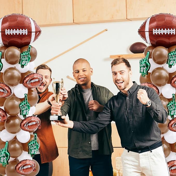 Football Balloon Column Stand Kit 2 Sets Adjustable 6.5 ft Sports Party - Image 6