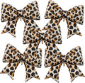 38 Inches Bow Balloon Leopard Print by Vuzvuv