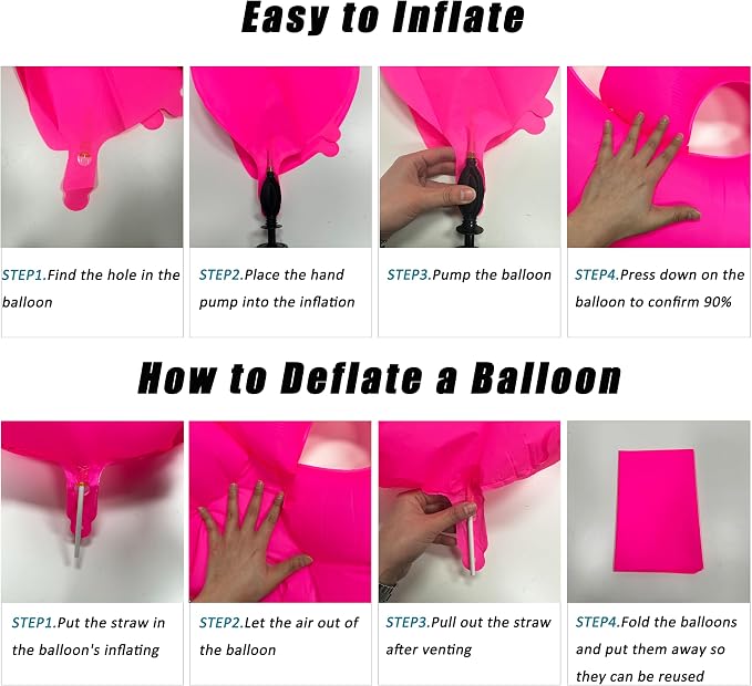 40 in Fluorescent Pink Birthday Balloon Number 0 Pink Fluorescent Number 0 | - Image 3
