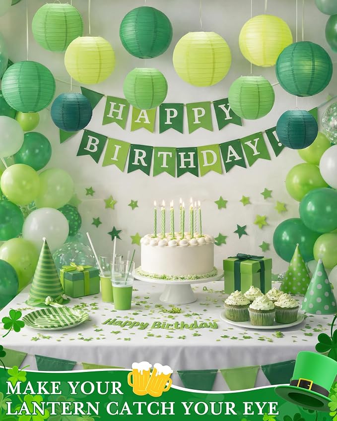 Treela 48 Pcs Paper Lanterns Party Decorations Chinese Lanterns Round Paper - Image 2