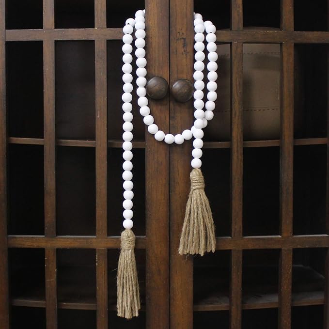 CVHOMEDECO. Wood Beads Garland - Image 5