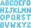 16 Inch Letter Balloons Mylar Foil Alphabet Letter A-Z Balloons Set by LIOZEOKUN