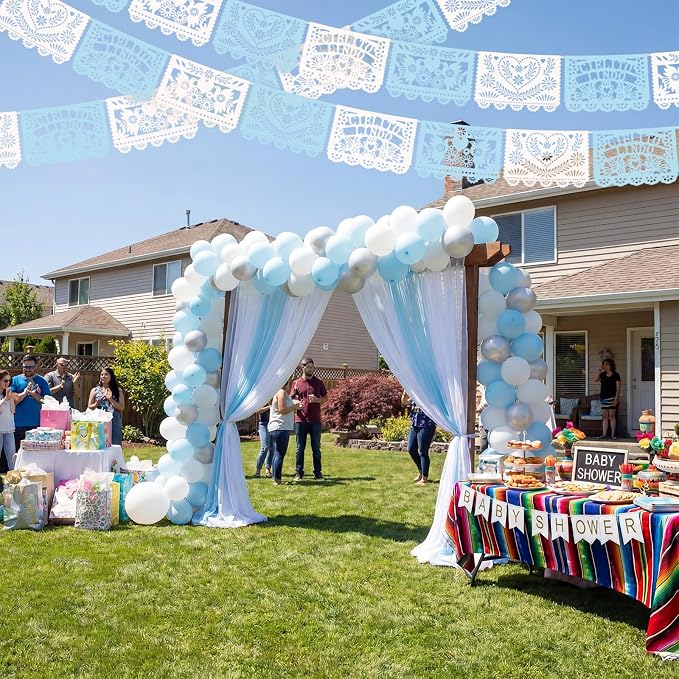TaoBary 6 Pcs Papel Picado Mexican Wedding Cielito Lindo Party Decor 118 Feet - Image 4