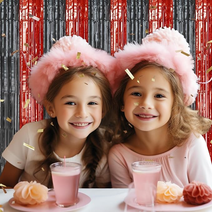 DECOCKRAT 2 Pack Foil Fringe Backdrop - Image 5