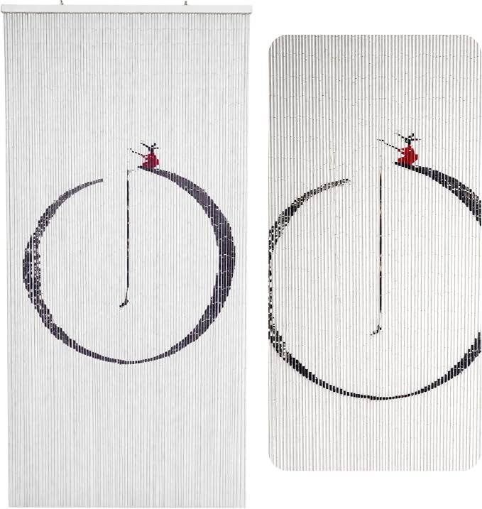 Fishing Art Beaded Bamboo Curtain by VIETBUDDECOR
