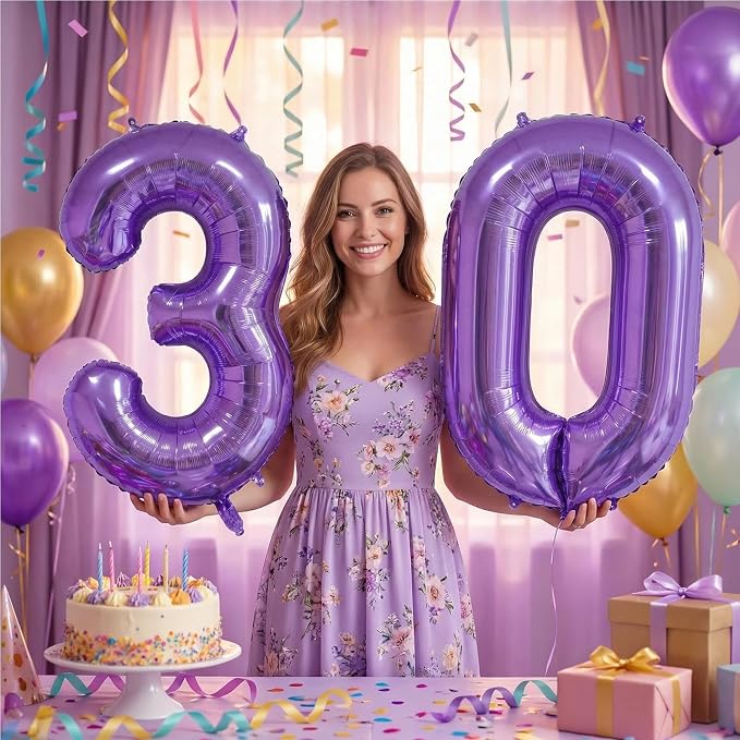 Number Balloons for Birthday Decorations - Image 6