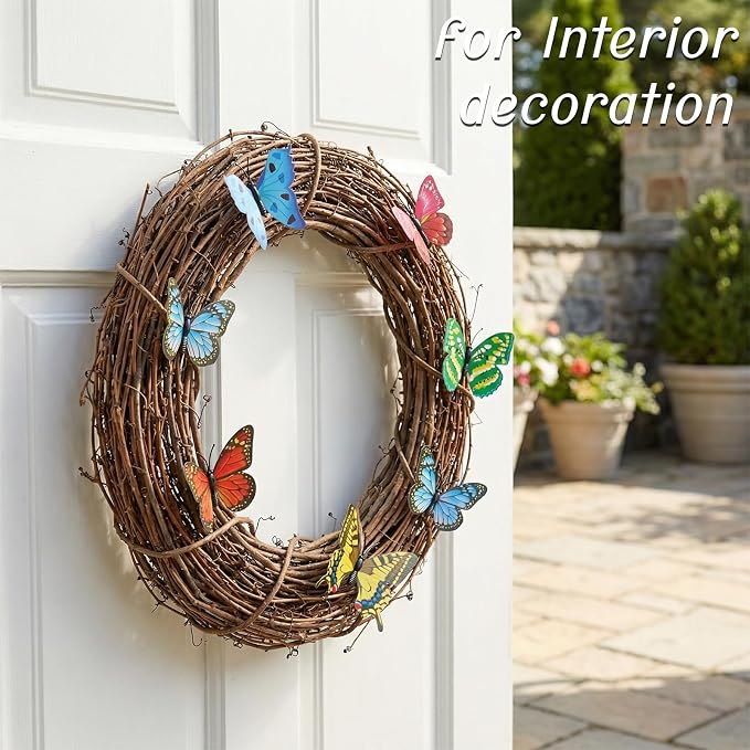 30PCS Butterfly Decor Outdoor Butterfly Garden Stakes - Image 7