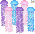 OBXT 10" Mermaid Jellyfish Lanterns – Pink Purple Blue Decorations by OBXT