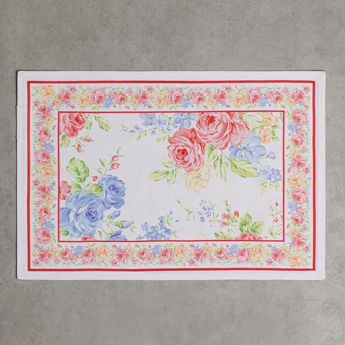 Maison d' Hermine Placemats Set of 4 Reusable 100% Cotton | Cloth Place Mats - Image 8