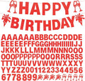 129Pcs DIY Custom Letter Banners Glitter Customizable Banner Kit 0-9 Numbers by MFLUEEWR
