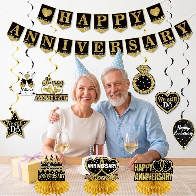 Kuxriox Happy Anniversary Decorations Kit - Image 5