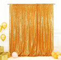 Eternal Beauty Yellow Gold 3mm Sequin Backdrop 10x10 Ft by EternalBeauty