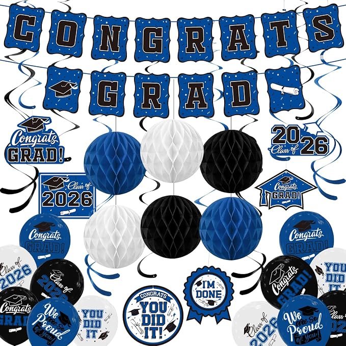Graduation Party Supplies Kit by Gatherfun