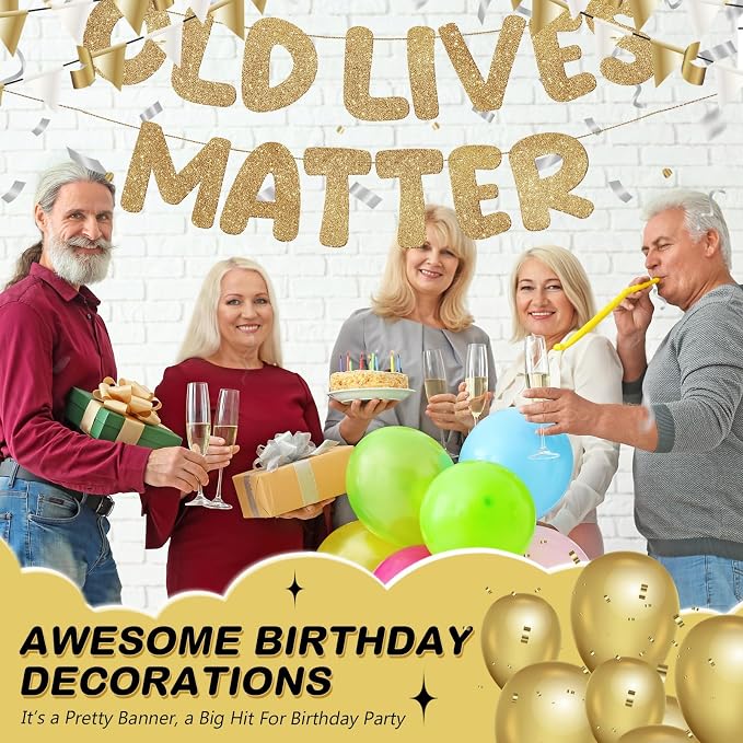 Fulmoon Pre Strung Banner 6.56 ft Funny Birthday Retirement Party Decorations - Image 5