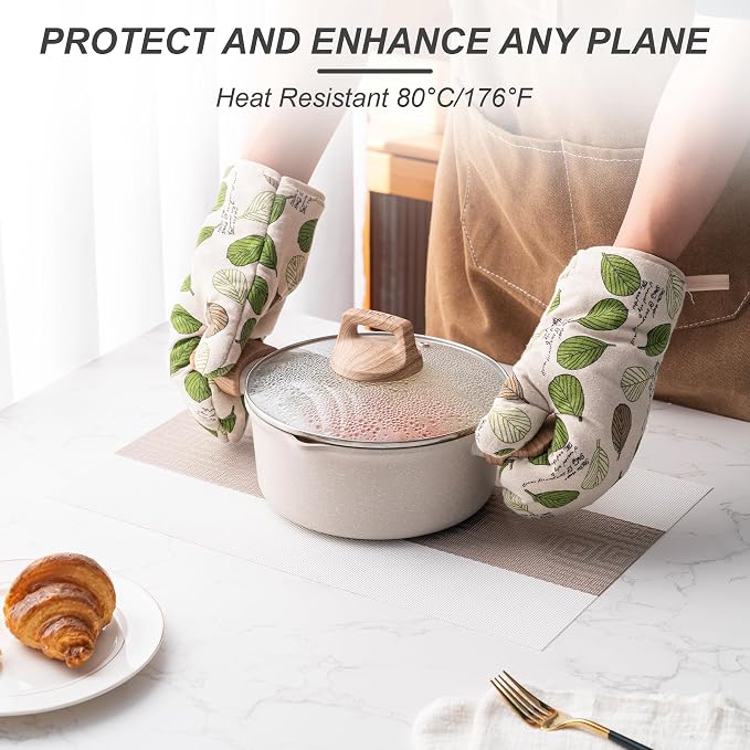 Placemats Set of 6 Washable Indoor | Outdoor Vinyl Place Mats - Image 4