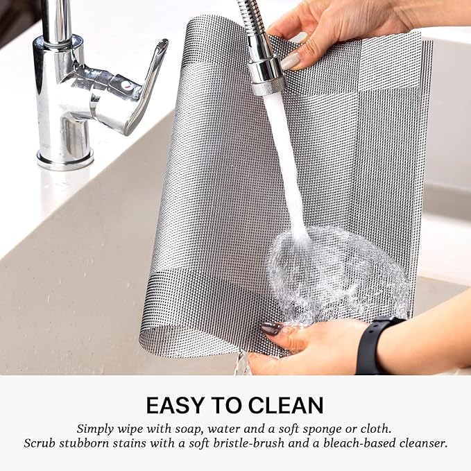 LEXMORE PlaceMats Set of 12 Vinyl/Plastic Woven Place Mats - Image 4