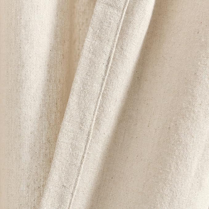 Lush Decor Boho Pom Pom Tassel Linen Textured Window Curtain Panel, Single 52" - Image 5