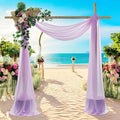 MDS Halloween Chiffon Draping Fabric - 1 Panel, 30" Wide x 40ft Long - Sheer Spooky Arbor & Canopy Drapery for Haunted House Backdrops, Party Ceilings, DIY Costumes & Themed Events - Orchid