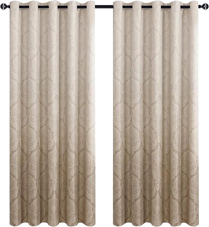 DWCN Ombre Blackout Curtains 84 Inch Length - Image 8