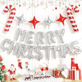 FunHot Merry Christmas Balloons Banner, 16 Inch Xmas Letter Balloon by FunHot