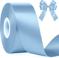 30Yards 1 1/2In Sky Blue Ribbon by Fullive