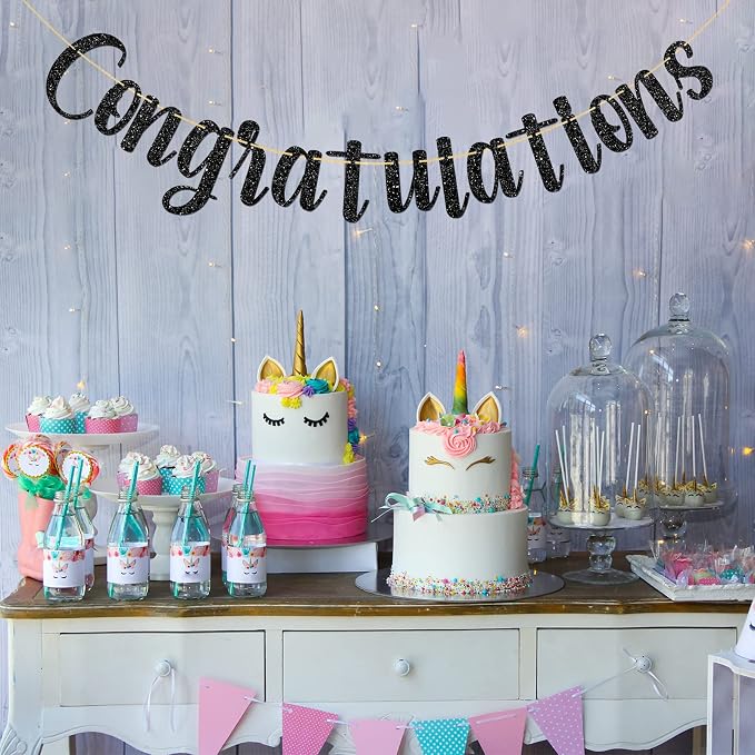 Congratulations Banner/Congrats Grad Party Decor/Graduation - Image 5