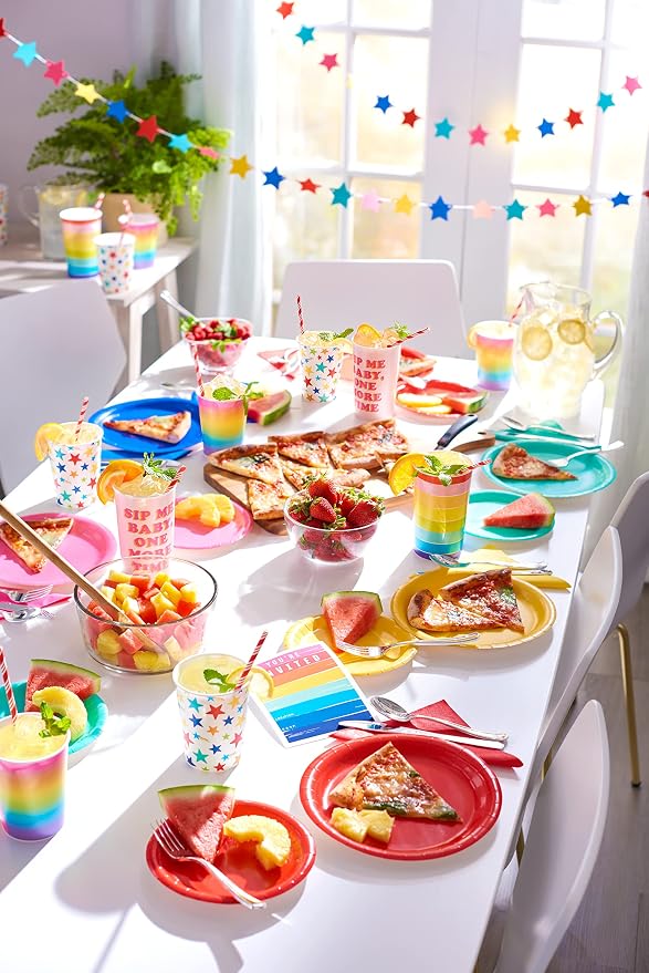American Greetings 50-Count Rainbow Lunch Napkins - Image 5