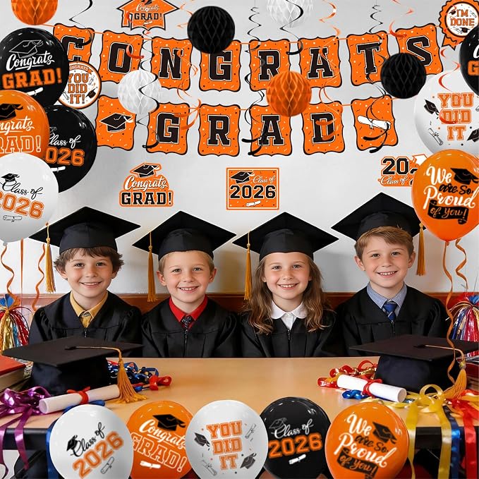 2026 Graduation Party Supplies Kit - Image 4
