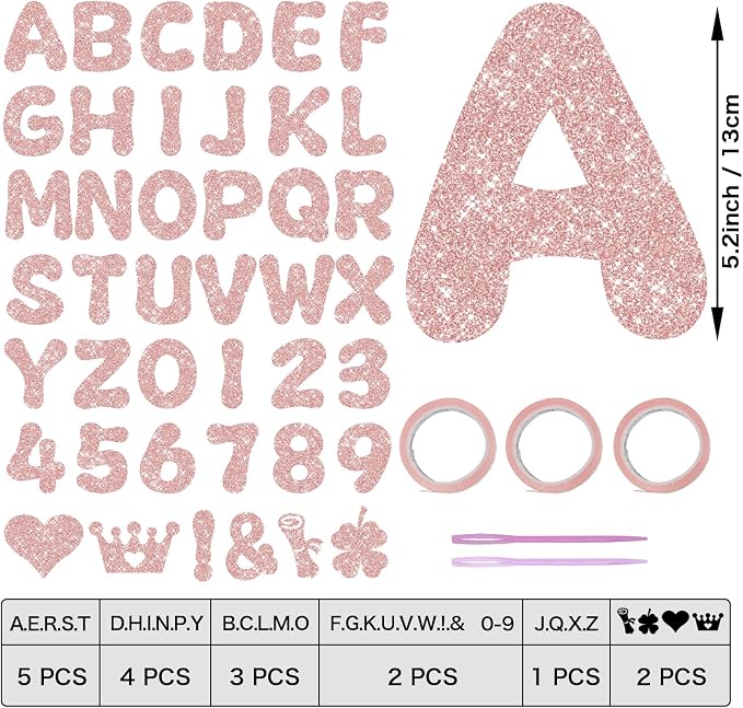 116PCS DIY Banner Customizable Birthday Banners Graduation Banner Custom Party - Image 2
