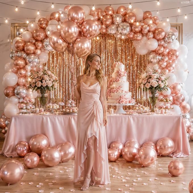 Rose Gold Balloons - Image 6