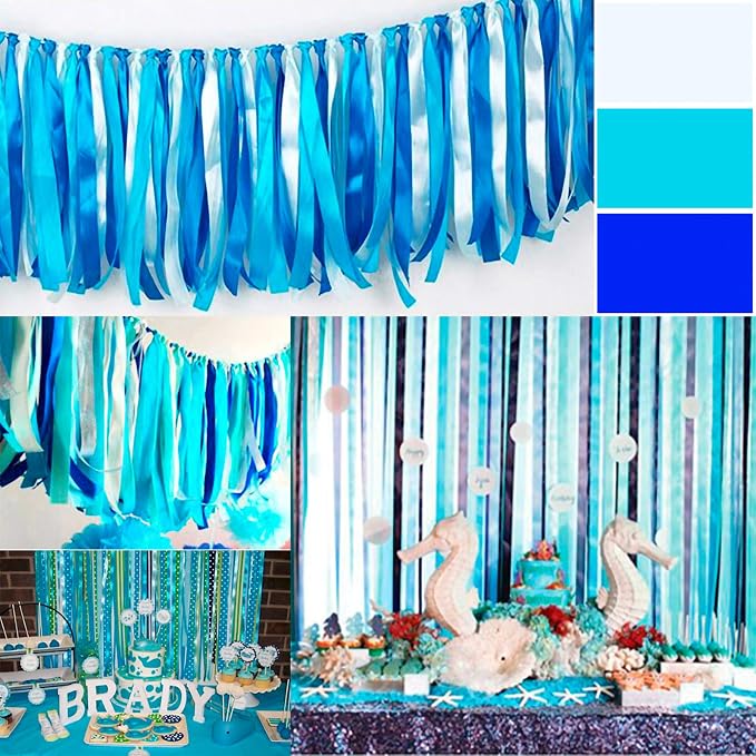 WANDIC Ribbon Tassel Garland, Anniversary, Graduation Party Decor - Image 6