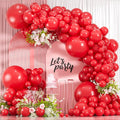 114pcs Red Balloons Different Sizes, 18 12 10 5 inch Red Latex Balloons | by ZizasAry