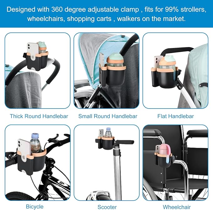 Accmor Stroller Cup Holder - Image 7