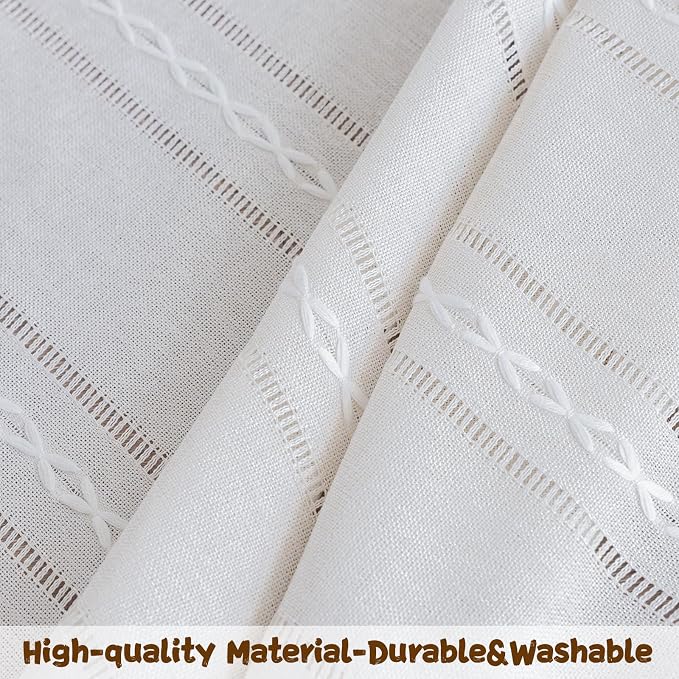 Sutuo Home Boho Curtains for Bedroom Living Room 84 Inches Long, Semi-Blackout - Image 6