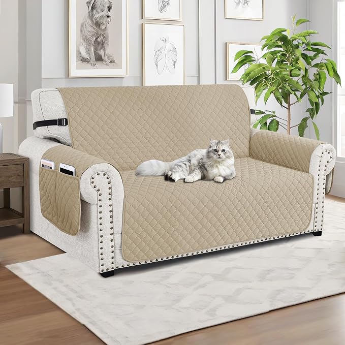 XINEAGE Loveseat Sofa Cover Waterproof Couch Covers - Image 2