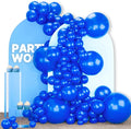 PartyWoo Royal Blue Balloons 140pcs Dark Blue Balloons Different Sizes | 18 12 by PartyWoo