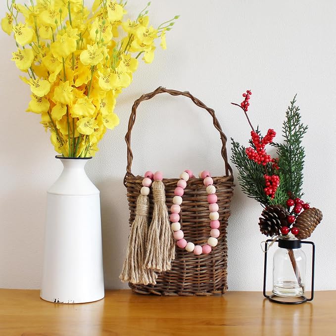 CVHOMEDECO. Wood Beads Garland - Image 4