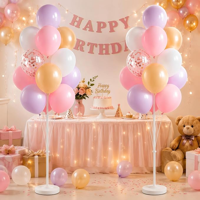 10" Pastel Party Balloon Column Kit Set of 2 - Image 5